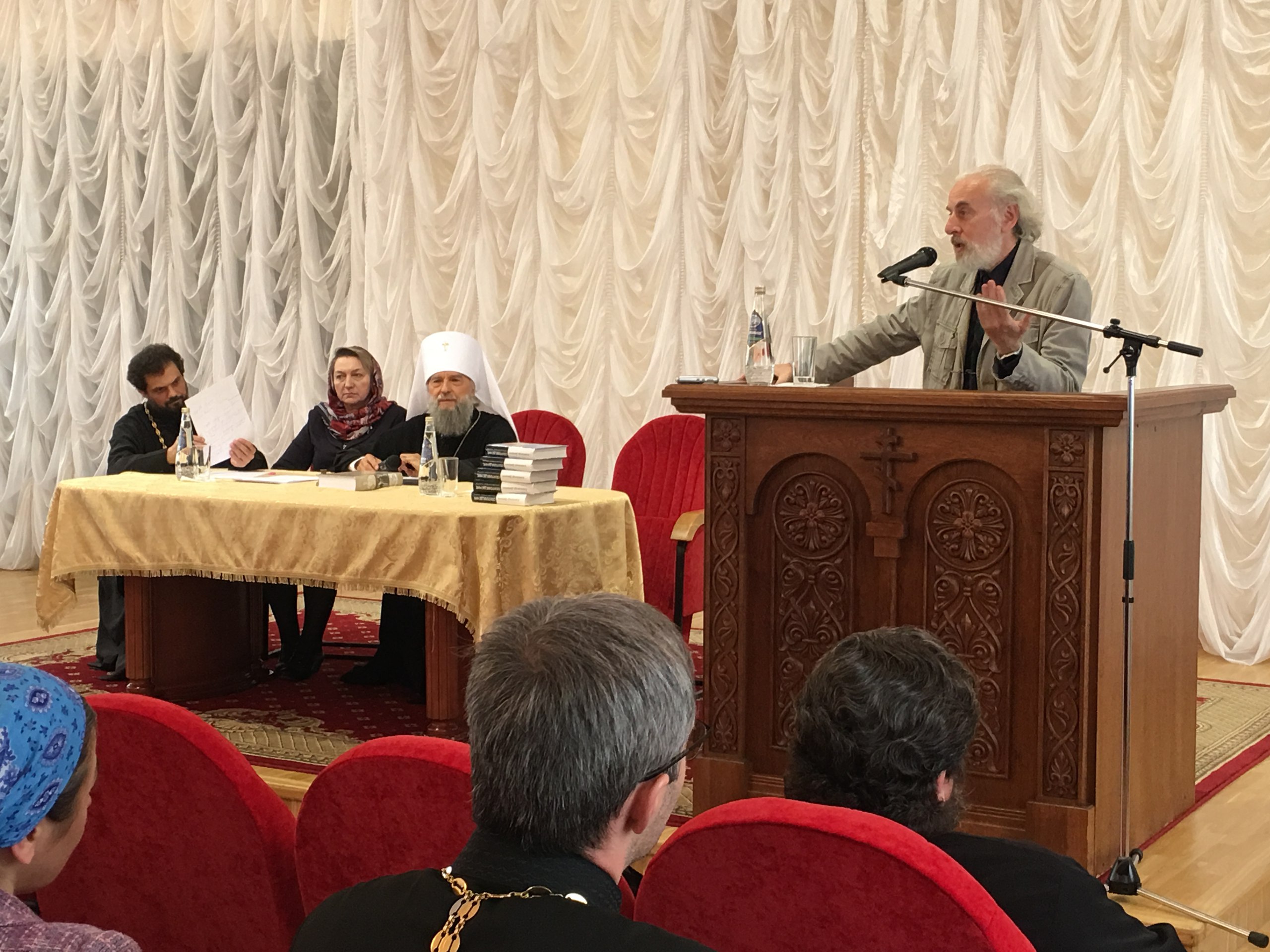 По приглашению Главы Мордовской митрополии митрополита Саранского и Мордовского Зиновия в столицу Мордовии прибыл ведущий российский сектовед Александр Дворкин